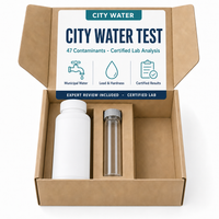 City Water Test Kit: Independent Certified Lab Analysis (47 Contaminants)