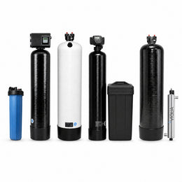 6-Stage Complete Whole House Well Water Filter System with Iron + UV