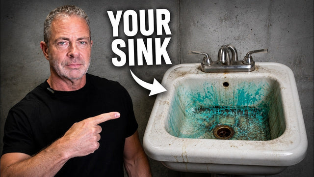 Blue-Green Stains in Sinks and Tubs: What They Mean (Copper + Low pH)