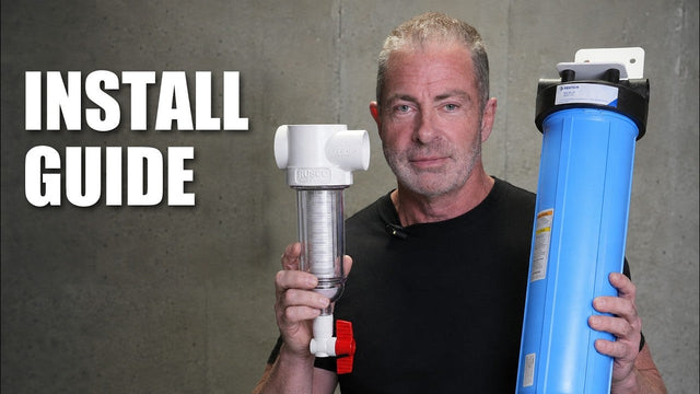 How to Install a Sediment Filter for Well Water (Big Blue & Rusco)