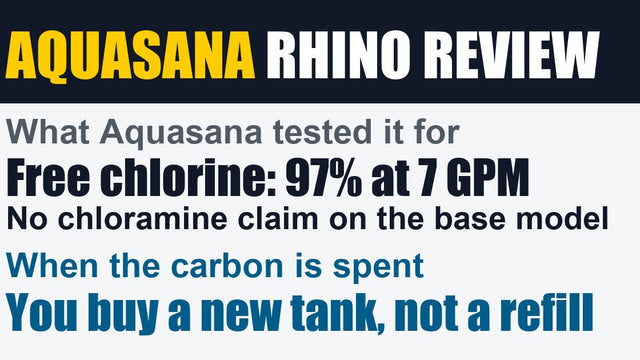 Aquasana Whole House Water Filter Review: What the Rhino Actually Is