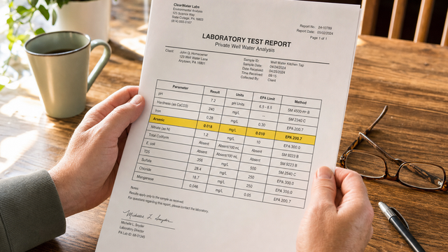 How to Test for Arsenic in Well Water