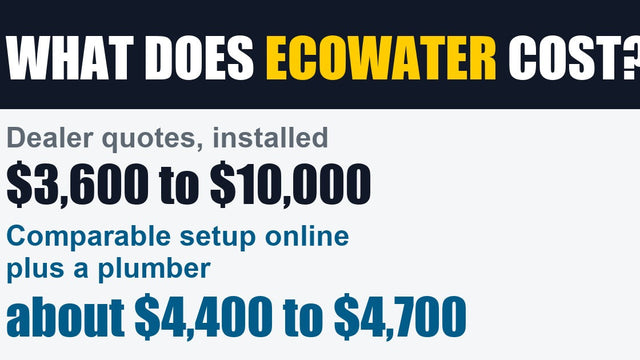 EcoWater Systems Cost and Reviews (2026): Documented Quotes, the Refiner Explained, and How the Costco Program Works