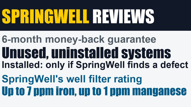 SpringWell Reviews: An Installer's Honest Take (Plus SpringWell vs Aquasana)