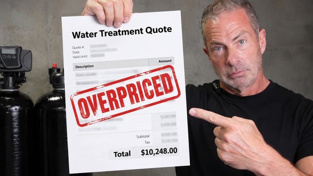 Got a $15,000 Water Treatment Quote? Here's What the Equipment Actually Costs
