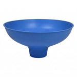 Service funnel for adding Katalox-Light media and softener resin