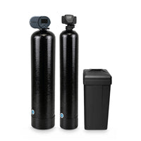 Fleck 2510 AiQ 2.5 Katalox Light Iron Filter & Fleck 5600SXT 48,000 Grain Water Softener