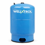 Amtrol Well-X-Trol WX-250 44 gallon pressure tank, the high-drawdown 36 inch tall Pro Series model (22 inch diameter) with roughly 17 gal of usable drawdown at 30/50 PSI, stainless steel system connection and antimicrobial liner, sold by Mid Atlantic Water with full 7-year warranty service