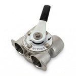 1 inch stainless steel bypass valve, pre-installed for tool-free service isolation
