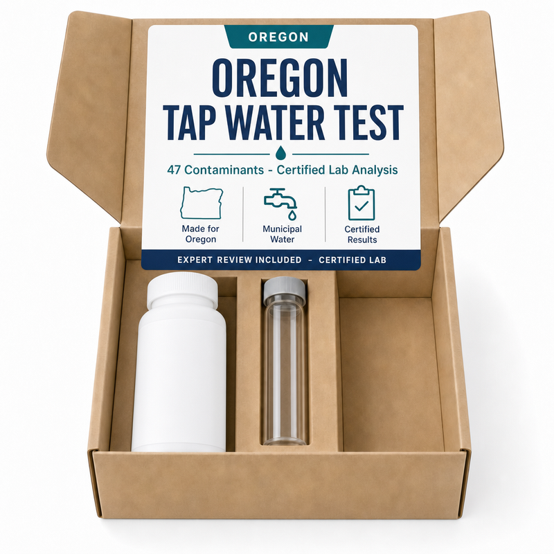 Oregon Tap Water Test kit - 47 Contaminants - Certified Lab Analysis