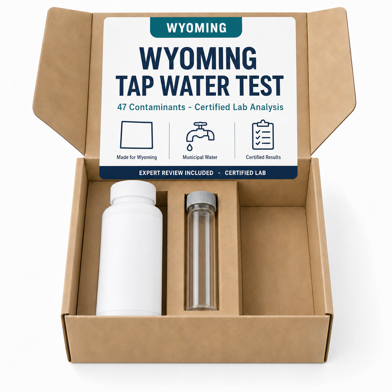 Wyoming Tap Water Test kit - 47 Contaminants - Certified Lab Analysis