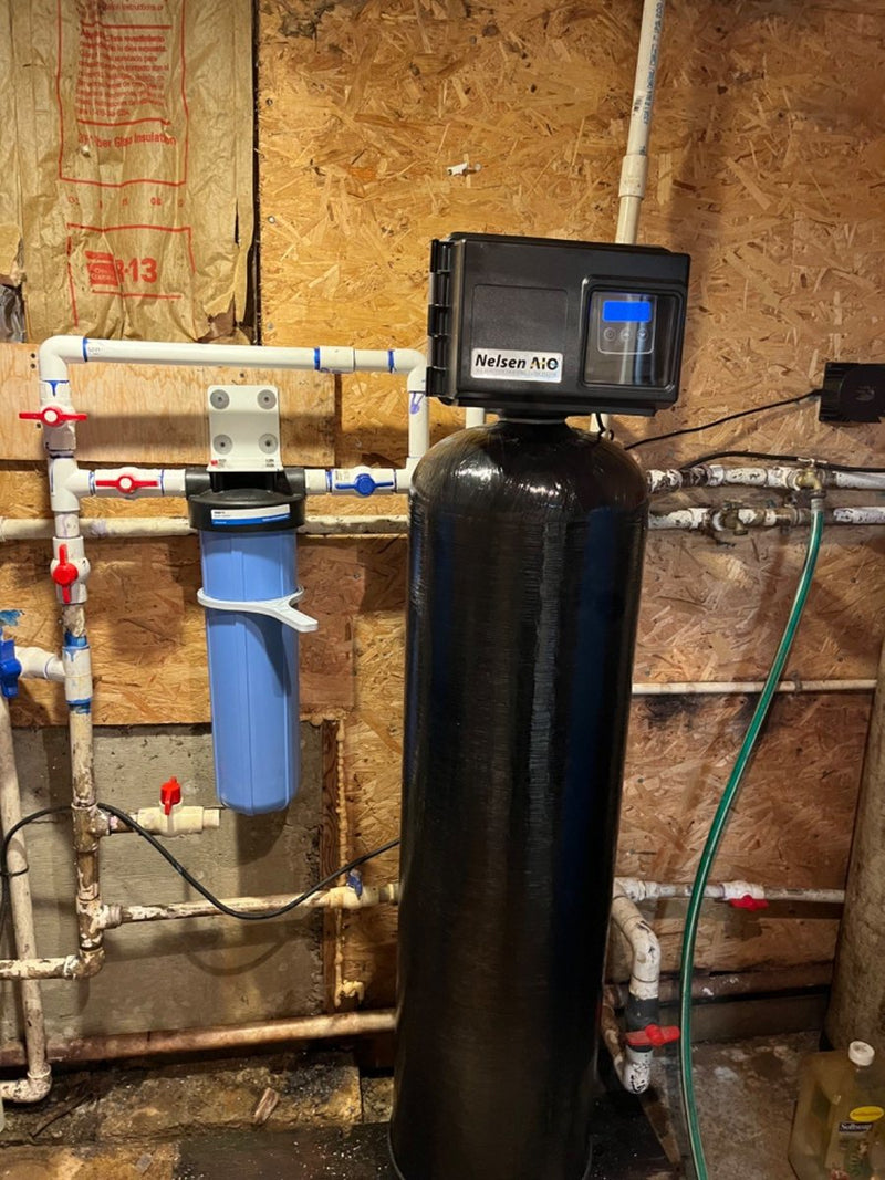 Customer install: Fleck 2510AIO iron filter