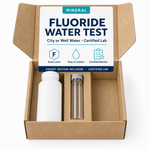 Fluoride Water Test kit - City or Well Water - Certified Lab