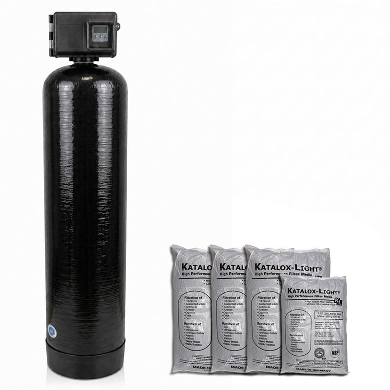 Fleck 2510AIO 3.5 Cubic Foot Advanced Iron Filter (Katalox-Light™) (AIO™ Air Injection)