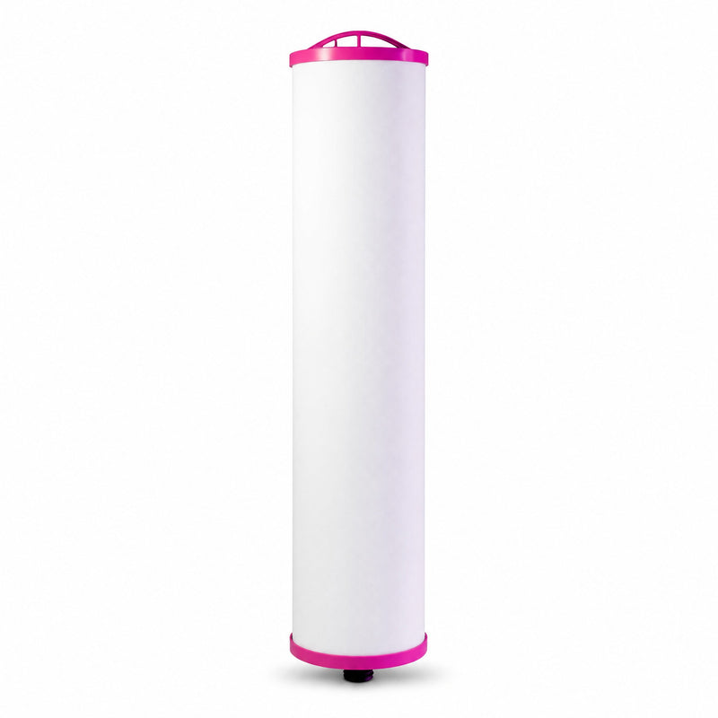 Pioneer arsenic replacement cartridge, ATOMUS F11 binary mixed metal adsorption media cartridge for the Enpress PIONEER 8 inch by 40 inch tank, removes arsenic III and arsenic V with no pre-oxidation, NSF ANSI 61 certified media, sold by Mid Atlantic Water