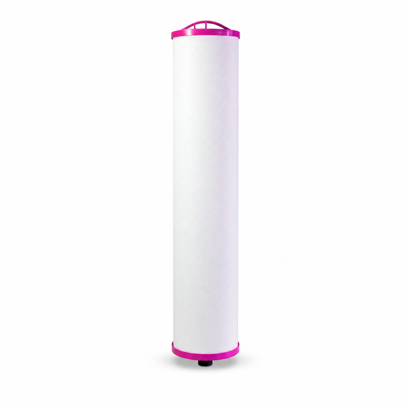 Pioneer PFAS Replacement Cartridge from Mid Atlantic Water: ATOMUS PF8 PFAS-selective adsorption cartridge for the Enpress PIONEER 8x40 cartridge tank
