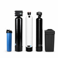 4-Stage Whole House Well Water Filter System with Iron + Softener