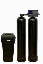 Load image into Gallery viewer, Fleck 9100SXT 64,000 Grain Twin Tank Water Softener System