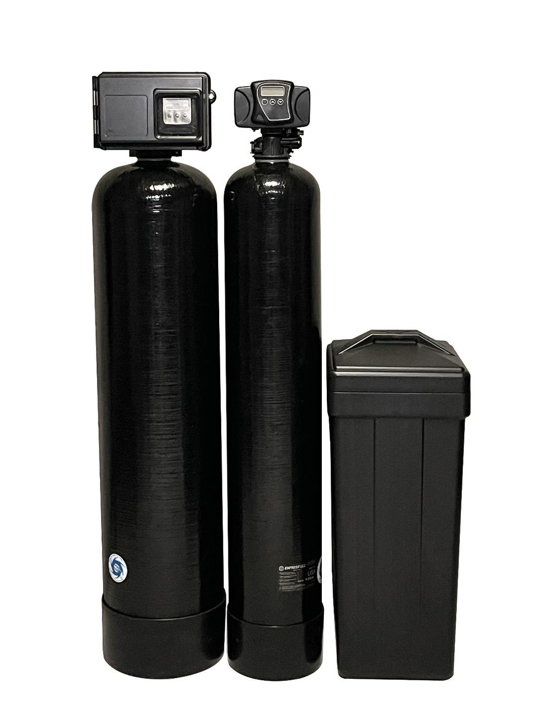 Fleck 2510AIO 2.5 Katalox Light Iron Filter & Fleck 5600SXT 48,000 Grain Water Softener