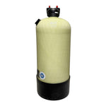 Vortech low profile 12 inch by 30 inch non-backwashing upflow calcite acid neutralizer for well water with low pH, no electricity and no drain, sold by Mid Atlantic Water