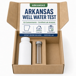 Arkansas Well Water Test kit - 53 Contaminants - Certified Lab Analysis