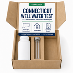 Connecticut Well Water Test kit - 53 Contaminants - Certified Lab Analysis