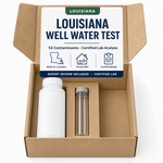 Louisiana Well Water Test kit - 53 Contaminants - Certified Lab Analysis