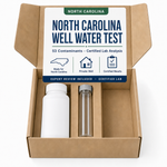 North Carolina Well Water Test kit - 53 Contaminants - Certified Lab Analysis