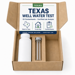 Texas Well Water Test kit - 53 Contaminants - Certified Lab Analysis