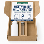West Virginia Well Water Test kit - 53 Contaminants - Certified Lab Analysis